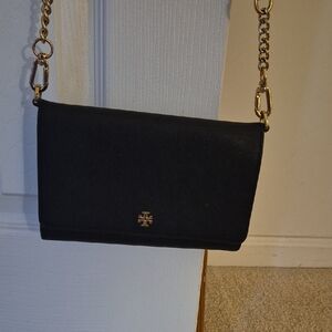 Tory Burch Black Crossbody Bag.